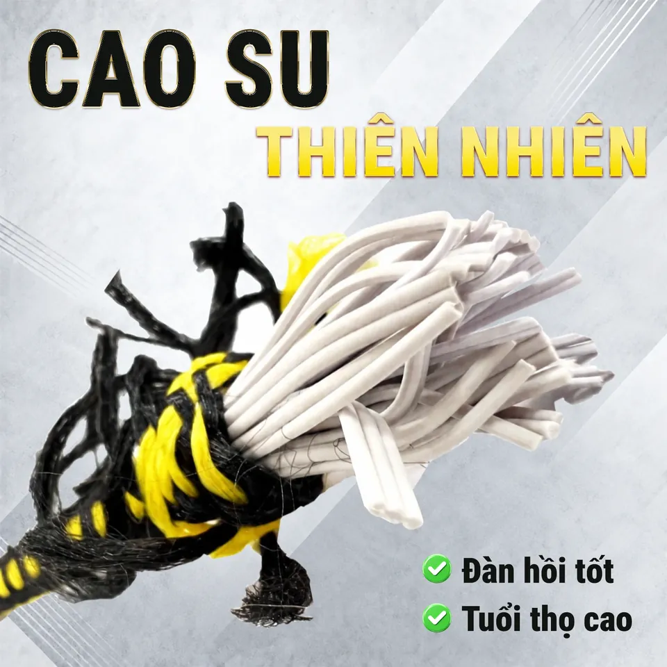 Lõi cao su thiên nhiên, đàn hồi tốt, tuổi thọ cao